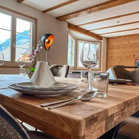 Alpine Chalet Kandersteg Extérieur photo